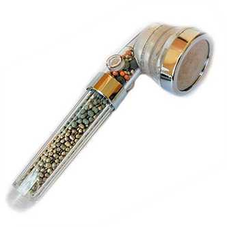 Душ с картриджем из минералов и магнитами